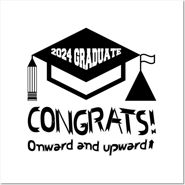 Graduation 2024 Wall Art by Aqua Juan